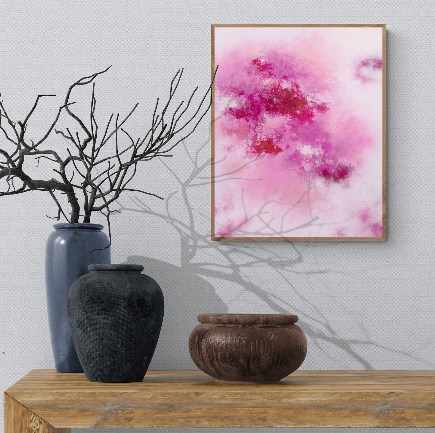 Ruby Embrace - Poster Print